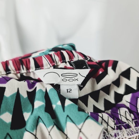 New Look Multicolour Pattern Sleeveless Strappy Maxi Long Summer Dress UK 12 - Picture 4 of 5